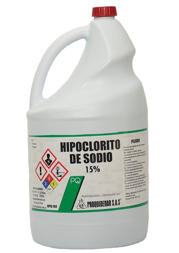 Hipoclorito de Sodio