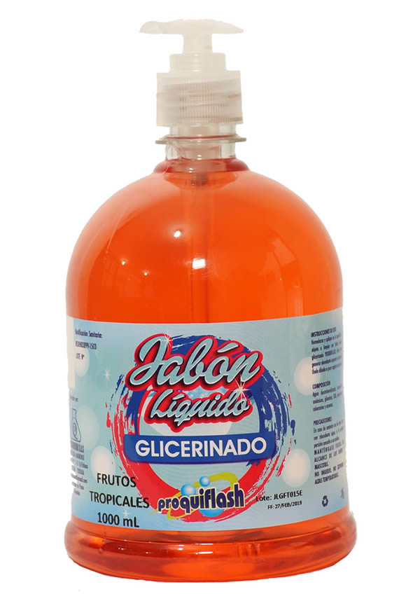 Jabón Liquido Gliserinado